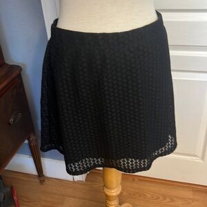 No boundaries skirt, black, lined size Large 11-13